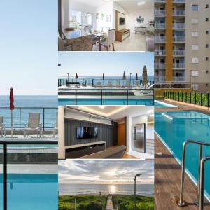 Apto completo com vista mar pé na areia em Barra Velha em condomínio Resort com Spa, Piscina, quadra de futebol, Sala de jogos, brinquedoteca, Complexo com diversos comércios - 4hvězdičkové hotely ve městě Barra Velha