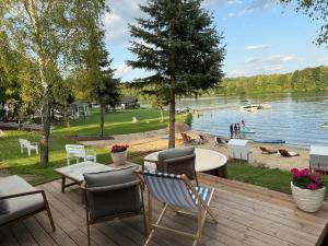 Domki modułowe przy plaży