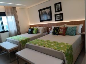Studio completo e aconchegante Vl Olimpia 2 camas casal - 3-Sterne-Hotels in São Paulo