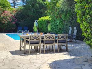 Villas Villa in Saint-Couat with Private Pool : photos des chambres