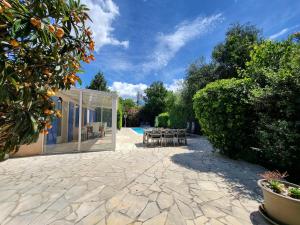 Villas Villa in Saint-Couat with Private Pool : photos des chambres