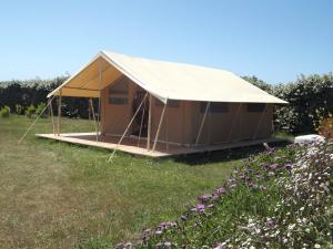 1 stern bungalow Camping de Penn-Enez Landéda Frankreich