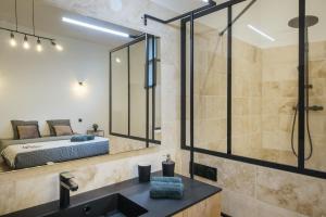 Appartements 110 m2 loft-style apartment : photos des chambres