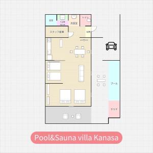 Pool and Sauna villa Kanasa