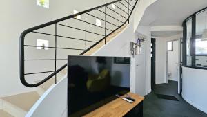 Maisons de vacances 3star 1950s house, 3 bedrooms, 6 people, walk to beach center : photos des chambres
