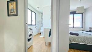 Maisons de vacances 3star 1950s house, 3 bedrooms, 6 people, walk to beach center : photos des chambres