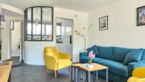 Maisons de vacances 3star 1950s house, 3 bedrooms, 6 people, walk to beach center : photos des chambres