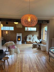 Maisons de vacances Independent chalet great comfort ski Valmorel : photos des chambres