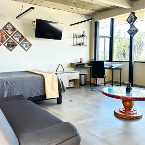 Apartment & studio with city views