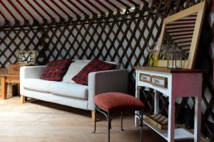 Escape to a cosy Yurt Retreat
