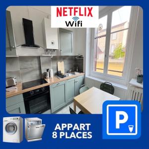 Appartements 25 CHIC & COSY F3 47m2 HYPERCENTRE WIFI SMART TV NETFLIX : photos des chambres