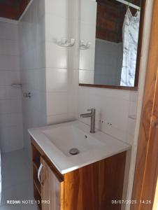 Cabaña frente al mar