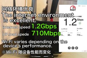 2 min walk to station, near Namba & Shinsaibashi