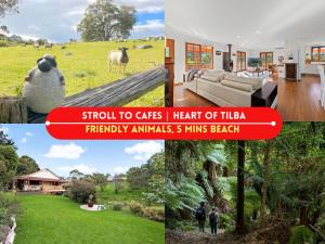 Serene Farm Stay, Modern 3BD, Central Tilba near Mystery Bay! Pets OK