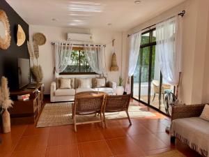 Beachfront pool villa