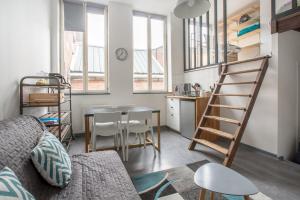 Appartements Esprit loft au coeur du Vieux-Lille : photos des chambres