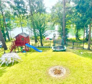 Dom domek całoroczny Porost nad jeziorem do wynajęcia do 8 osób