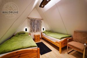 Waldruhe 37 inkl Bettwäsche und Handtücher, schlüsselloser Self-Check-in