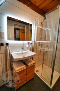 Waldruhe 37 inkl Bettwäsche und Handtücher, schlüsselloser Self-Check-in