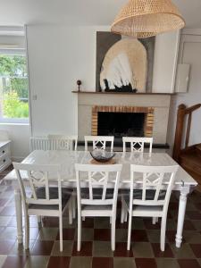 Maisons de vacances LA MAISON DE CECILE jusqu-a 6 personnes en Normandie : photos des chambres