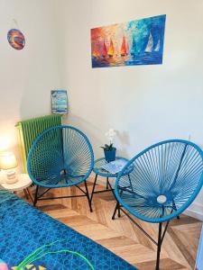 Appartements L--Eden Studio avec jardin, et parking : photos des chambres