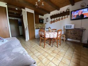 Studio cabine 4 pers, centre village, proche pistes, parking, casier à skis - FR-1-733-38