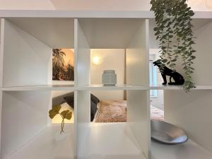 Appartements M 104 studio Palm Nest cosy et calme proche Metz : photos des chambres