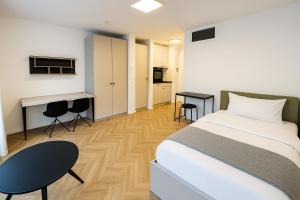Skyline Apartment Adlershof - Premium Design and Full Kitchen - Hôtels 2 étoiles à Berlin