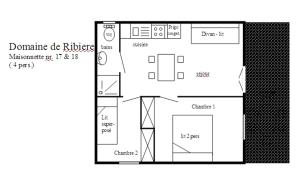 Maisonette #18, 4 Pers, Domaine De Ribiere