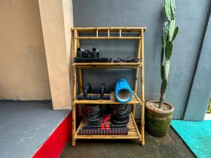 Central 1BR Studio with Shared Pool, Fitness and private Kitchen in Canggu