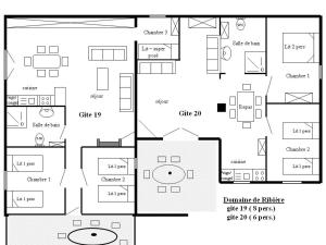 Appartements Gite nr 19 8 Pers : photos des chambres