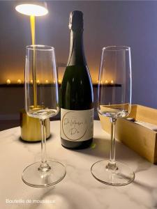 Maisons d'hotes De Marbre et D or entre le futuroscope et le parc du Puy duFou : photos des chambres