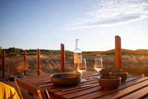 Sejours a la campagne La Tiny House des Vignes du Chateau de Vauclaire : photos des chambres