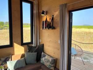 Sejours a la campagne La Tiny House des Vignes du Chateau de Vauclaire : photos des chambres