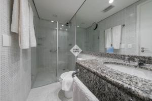 Suíte moderna no Hotel Slaviero para 4 pessoas