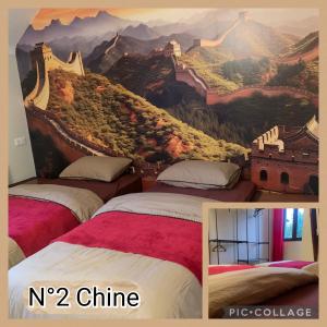 Maisons de vacances La Babelais, 24 couchages 36 personnes pour une soiree : photos des chambres