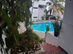 Apartment 150m from the beach with pool
