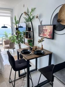 Boho Studio mit Meerblick