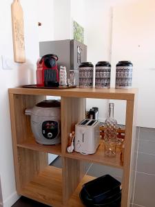 Appartements T2 avec jardin Chalet d-Autun : photos des chambres