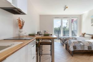 Comfortable Studio for 2 People in Gdańsk by Noclegi Renters