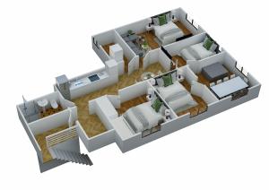 Cozy City Center, 4 Bedroom, New Kitchen, 120sq, 5min walk to Main Station