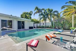 Renovated home wheated pool BBQ