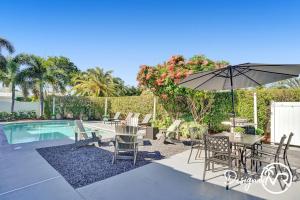 Renovated home wheated pool BBQ