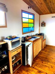 Kururu Cabaña en Villa Yacanto con vista a las sierras