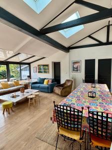 L echo des pins, plage à pied