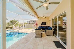 Villa Victoria - Electric-Heated Pool Home on Gulf Access Canal - SWFL Rentals