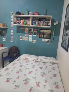 Quarto de Hóspedes em Casa no Residencial Jardim Itororó