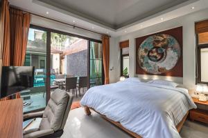 V232 Private 4BR Pool Villa Near Big Buddha&Gym