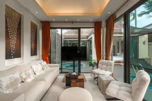 V232 Private 4BR Pool Villa Near Big Buddha&Gym