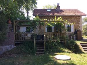 Maisons de vacances Cottage in France with Garden near Lake : photos des chambres